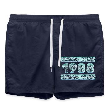 1988 - Swim Trunks - french navy - Front - AI Model Male 185 light (185cm)