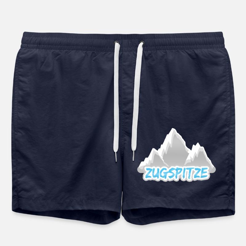 Mont Zugspitze - Short de bain - bleu marine