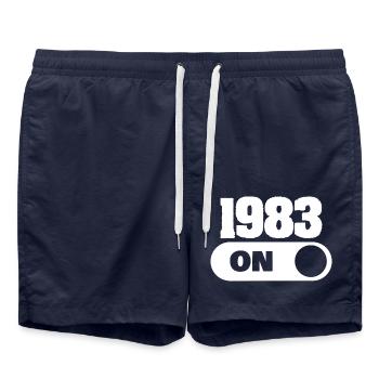 1983 - Swim Trunks - french navy - Front - AI Model Male 185 light (185cm)