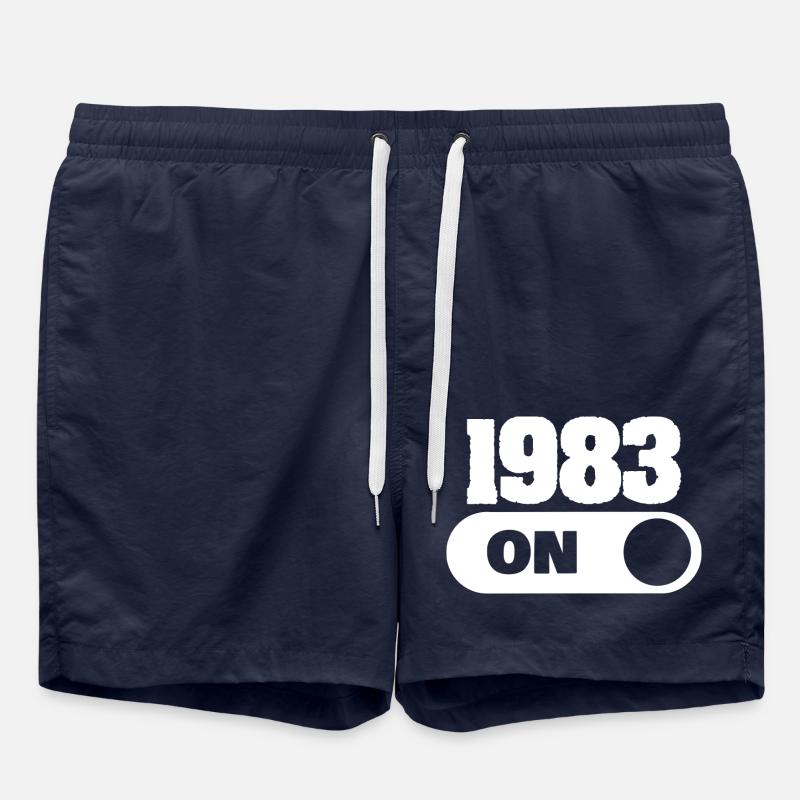 1983 - Swim Trunks - french navy