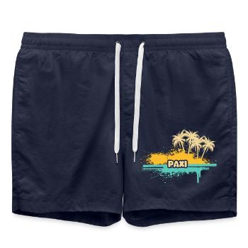 Paxi - Short de bain - bleu marine - Devant - AI Model Male 185 light (185cm)