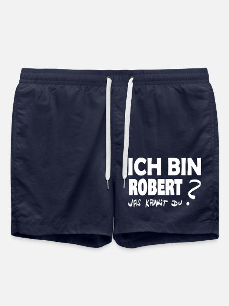 Robert comme prénom - Short de bain - bleu marine