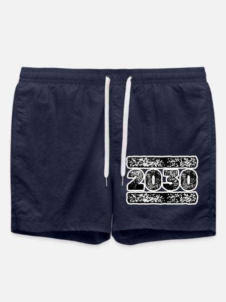 Year 2030 - Swim Trunks - french navy