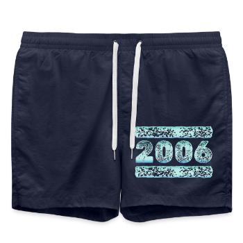 Eiskalt 2006 - Badeshorts - French Navy - Vorne - AI Model Male 185 light (185cm)