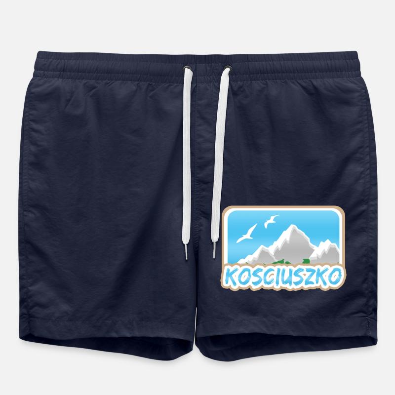 Gift for Kosciuszko - Swim Trunks - french navy