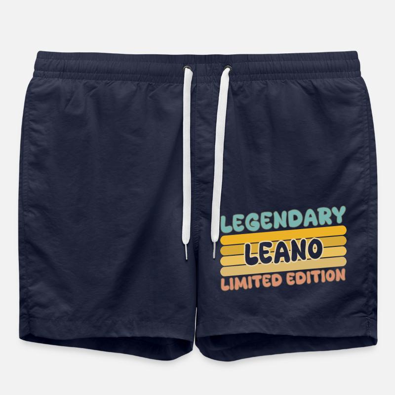 Leano as a name - Swim Trunks - french navy