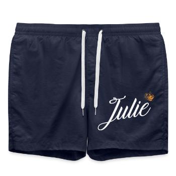 Julie Nom pour les femmes Enfants Bambins - Julie Last - Short de bain - bleu marine - Devant - AI Model Male 185 light (185cm)