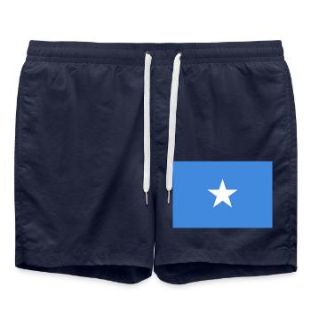 Somalia - Badeshorts - French Navy - Vorne - AI Model Male 185 light (185cm)