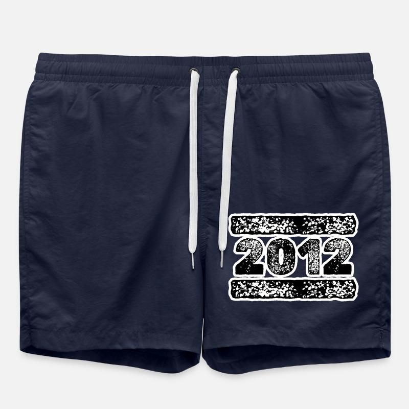 Année 2012 - Short de bain - bleu marine