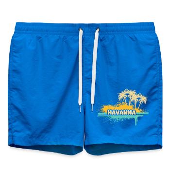Tourisme La Havane - Short de bain - cobalt blue - Devant