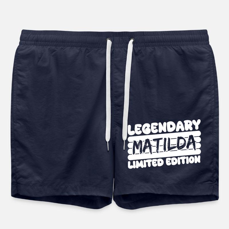Name Matilda - Badeshorts - French Navy