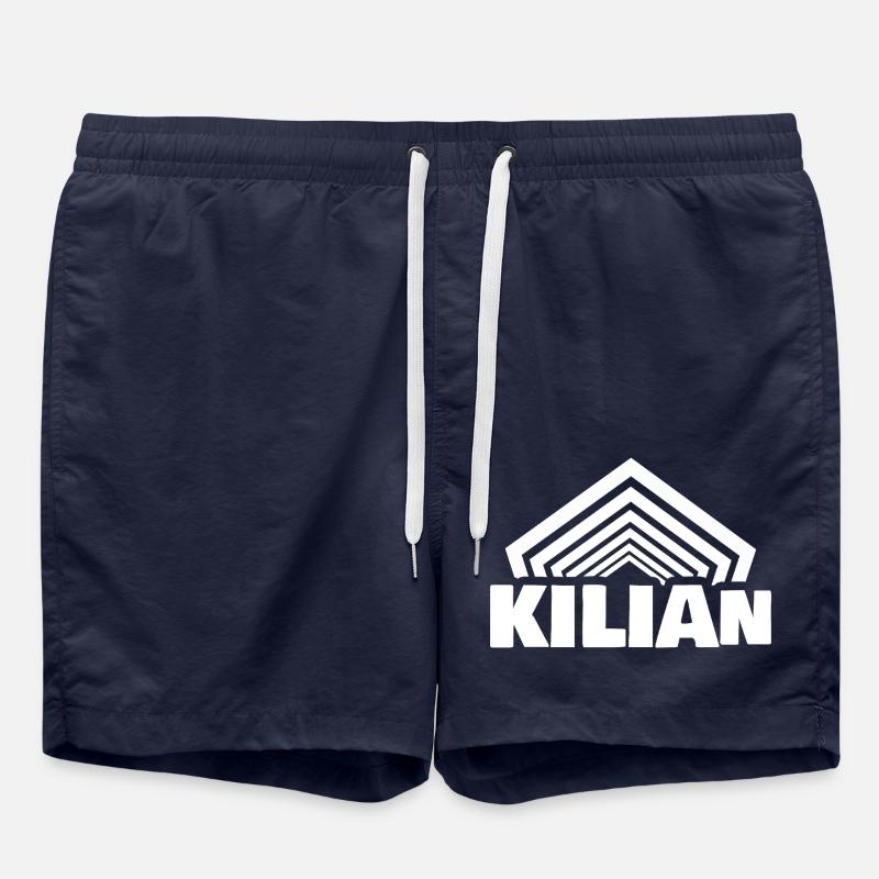 Kilian comme prénom - Short de bain - bleu marine