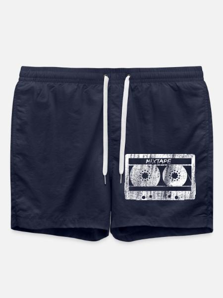 Mixtape Cassette Tape - Swim Trunks - french navy
