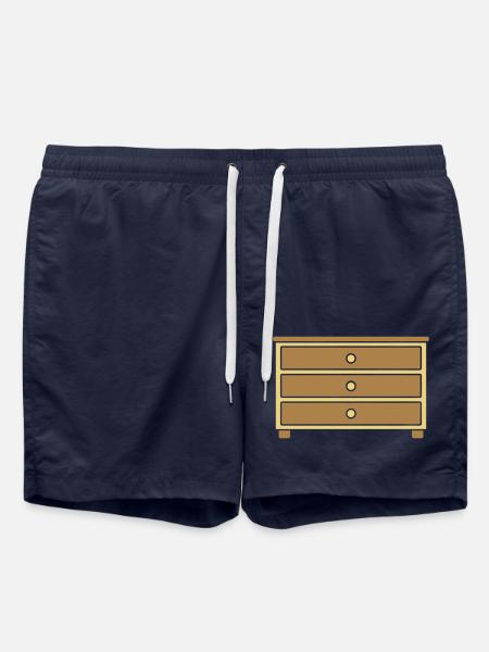Tiroirs de meubles design Commode - Short de bain - bleu marine