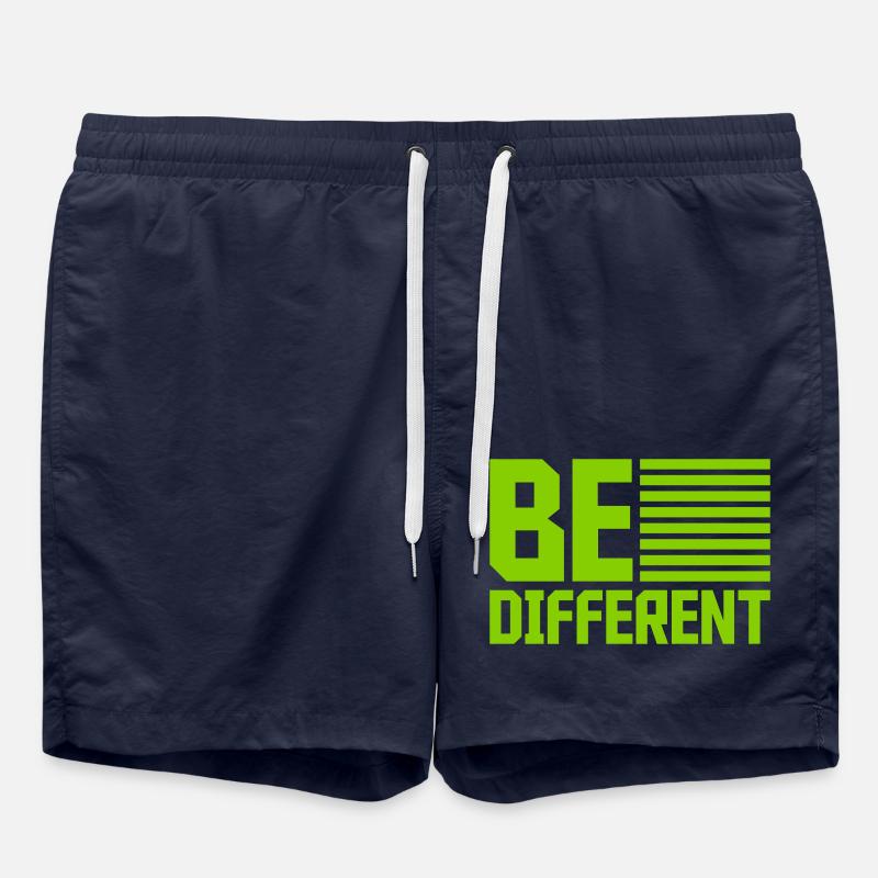 Be different Logo Design - Swim Trunks - french navy