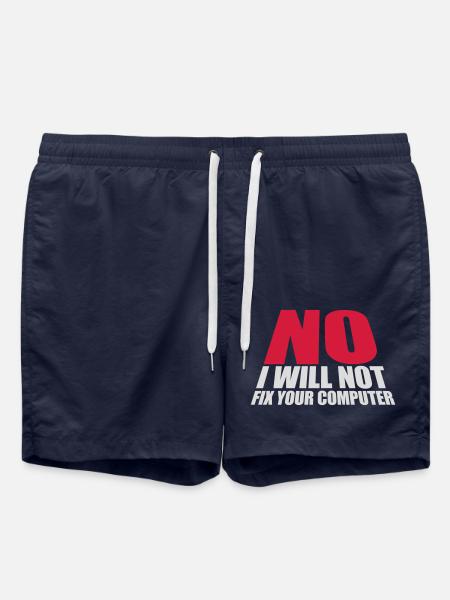 not fix your computer - Swim Trunks - french navy