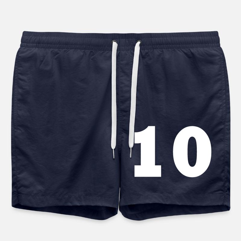 10 - Badeshorts - French Navy