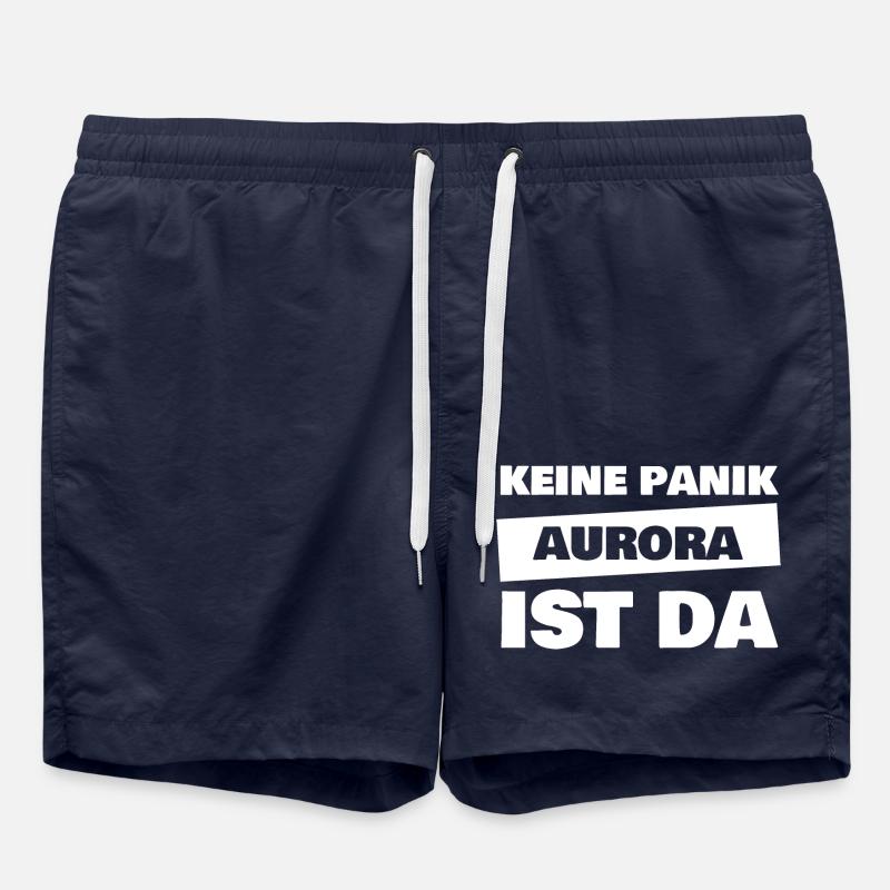 First name Aurora - Swim Trunks - french navy