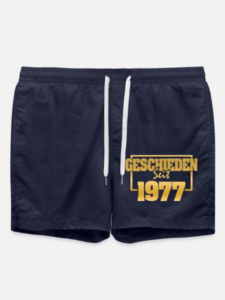Wedding 1977 - Swim Trunks - french navy