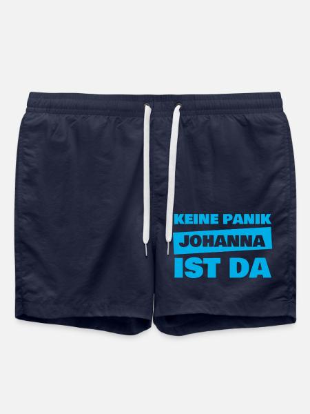 First name Johanna - Swim Trunks - french navy