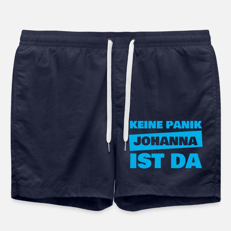 First name Johanna - Swim Trunks - french navy
