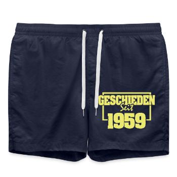 1959 - Swim Trunks - french navy - Front - AI Model Male 185 light (185cm)