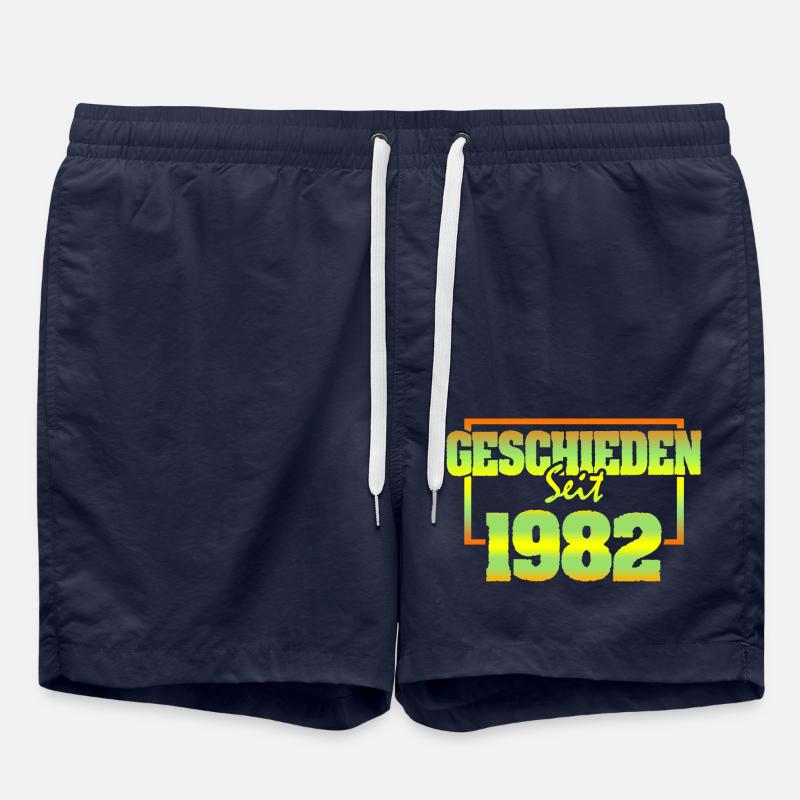 Mari 1982 - Short de bain - bleu marine