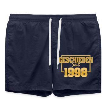 Wedding 1998 - Swim Trunks - french navy - Front - AI Model Male 185 light (185cm)