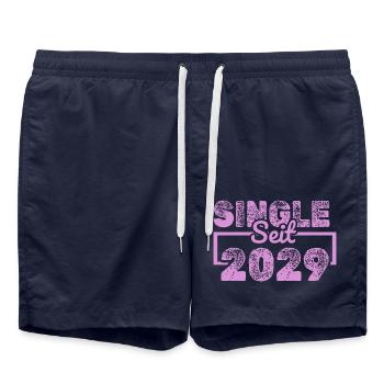 2029 - Swim Trunks - french navy - Front - AI Model Male 185 light (185cm)