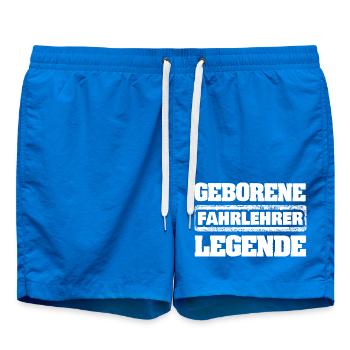Cadeau pour moniteur de conduite - Short de bain - cobalt blue - Devant