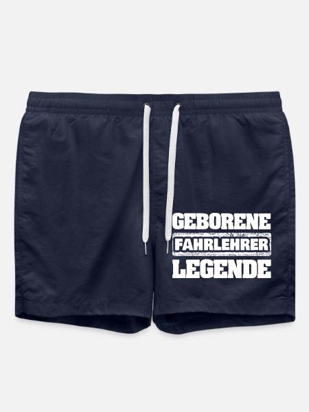 Cadeau pour moniteur de conduite - Short de bain - bleu marine