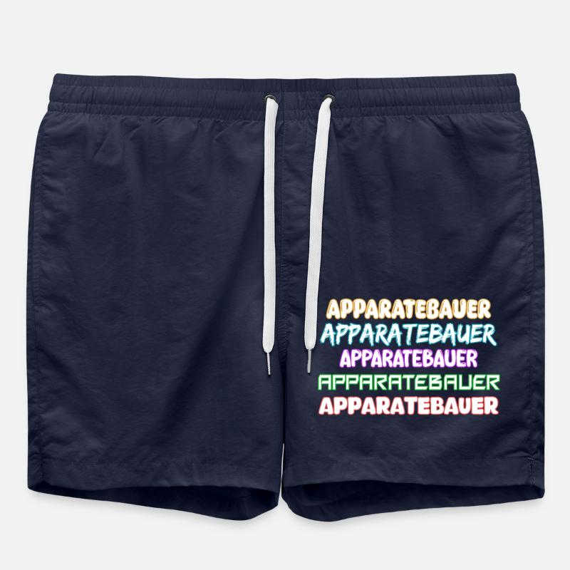 Geschenk für Apparatebauer - Badeshorts - French Navy