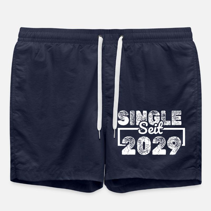 Célibataire 2029 - Short de bain - bleu marine