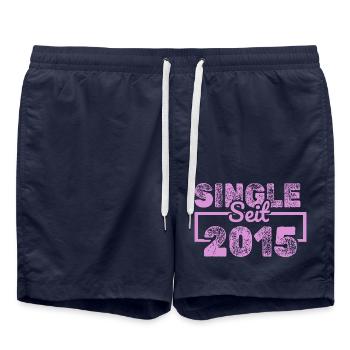 Single 2015 - Badeshorts - French Navy - Vorne - AI Model Male 185 light (185cm)