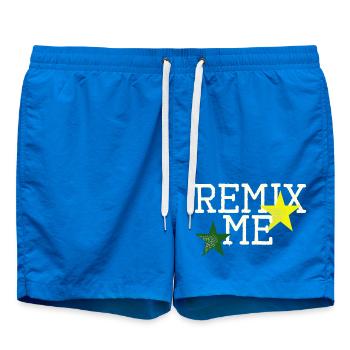 Remix me - Badeshorts - Cobalt blue - Vorne