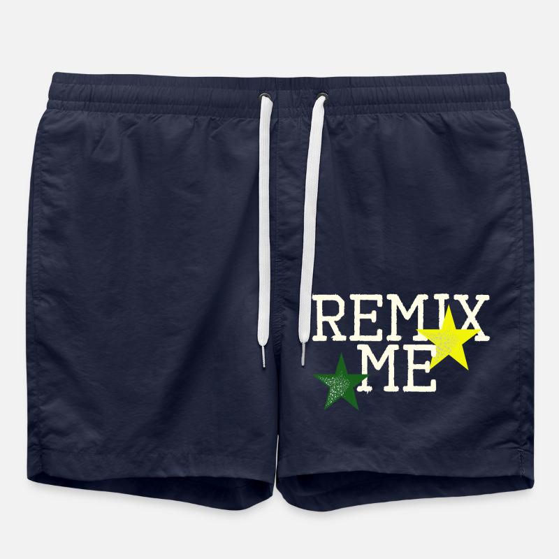 Remixez-moi - Short de bain - bleu marine