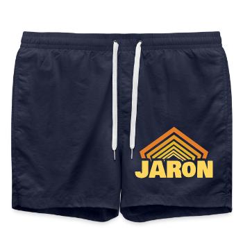 Jaron - Short de bain - bleu marine - Devant - AI Model Male 185 light (185cm)