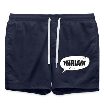 Miriam - Short de bain - bleu marine - Devant - AI Model Male 185 light (185cm)