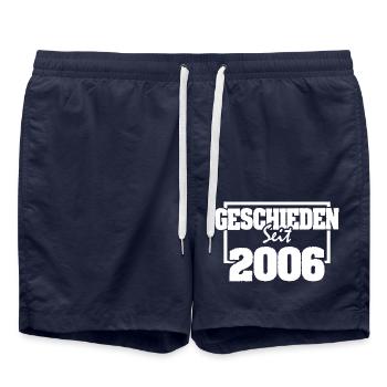 Heirat 2006 - Badeshorts - French Navy - Vorne - AI Model Male 185 light (185cm)