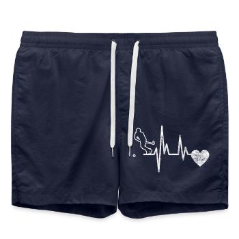 Field Hockey Floorball Hockey Gift Hockey Player - Swim Trunks - french navy - Front - AI Model Male 185 light (185cm)