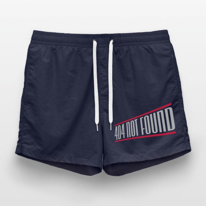 404 not found computer Swim Trunks
