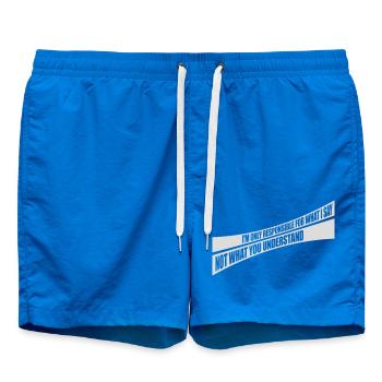 ce que je dis citation - Short de bain - cobalt blue - Devant