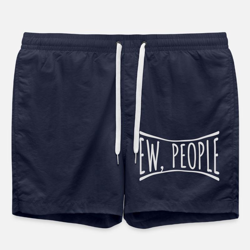 ew people citation drôle - Short de bain - bleu marine