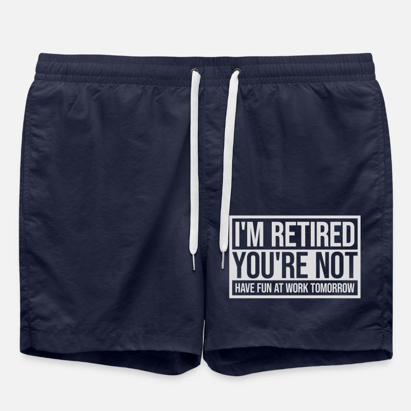 have fun at work - Badeshorts - French Navy