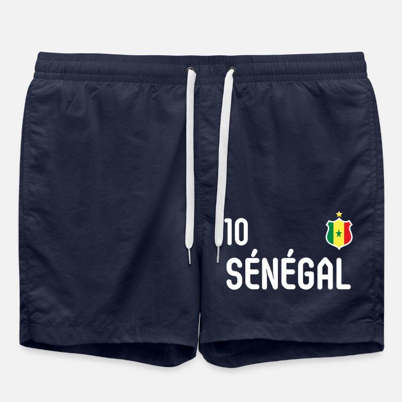 Equipe du Sénégal - Short de bain - bleu marine