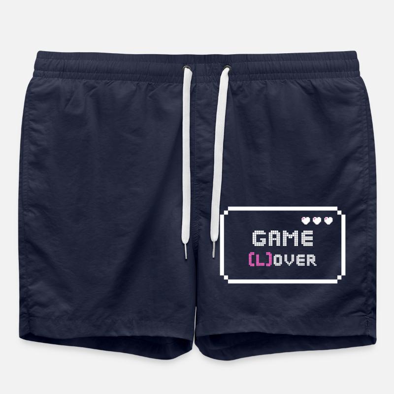 Game Lover design - Swim Trunks - french navy