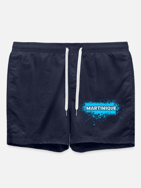Gift for Martinique - Swim Trunks - french navy