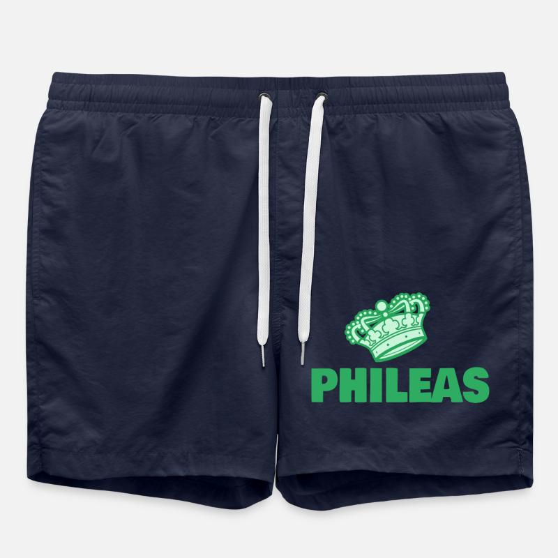 Vorname Phileas - Badeshorts - French Navy