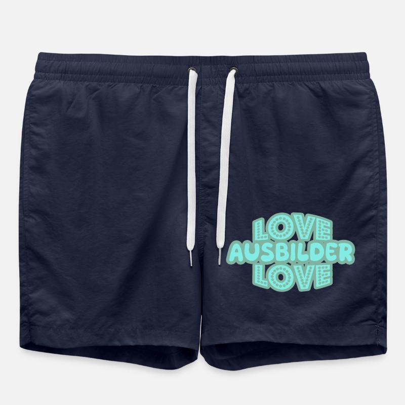 Instructor as a saying - Swim Trunks - french navy