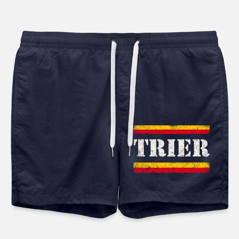 Trèves - Short de bain - bleu marine